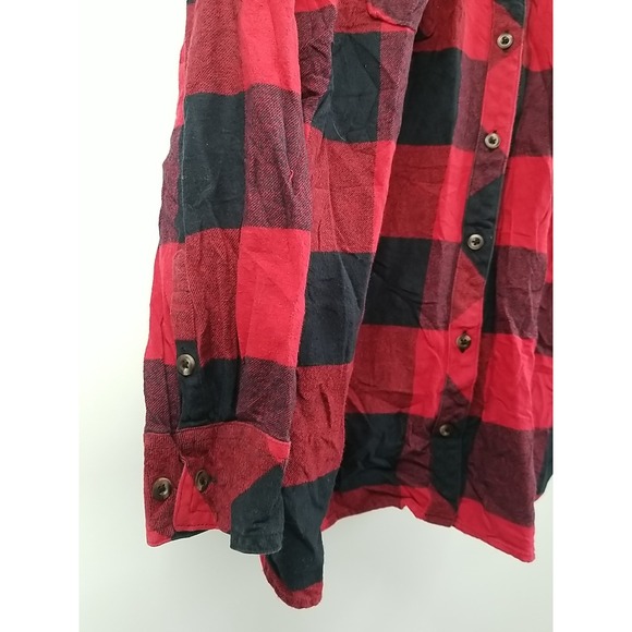 Natural Reflections Womens Long Sleeve Flannel Shirt 2X‎ - Picture 2 of 5